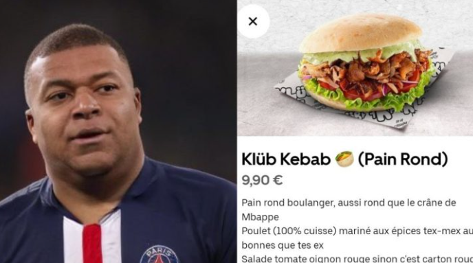 Καληνύχτα Κεμπαπατζή: Εμπαπέ κάνει μήνυση σε σουβλατζή γιατί τον είπε στρογγυλοκέφαλο