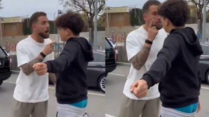 Παραλίγο να κάτσει πλακόνι σε νεαρό «Μπλαουγκράνα» ο Ινίγκο Μαρτίνεθ [vid]