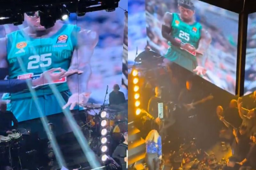 Ντουέτο φωτιά: Πέγκυ Ζήνα στο μικρόφωνο, Κέντρικ Ναν στις οθόνες